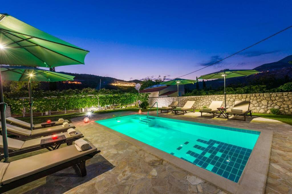 Vila Vergatum-Privacy,Gym,Billiards,Table Tennis Donji Brgat Buitenkant foto